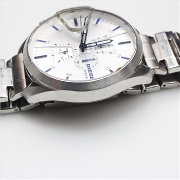 Diesel Stainless Steel Chrono Watch
