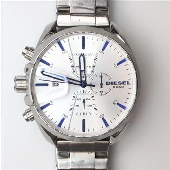 Diesel Stainless Steel Chrono Watch