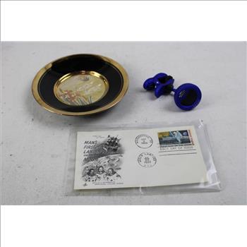 Digital Cameras, Art Of Chokin Plate, Snark Guitar/Bass Tuner, And More, 5 Pieces