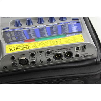 DigiTech RPx400 Modeling Guitar Processor And Targus Laptop Bag