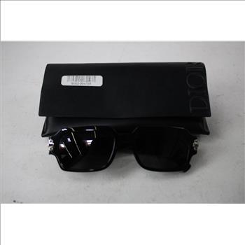 DIOR Men's Black Suit XL S1I Rectangle Sunglasses