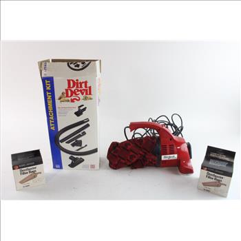 Dirt Devil Hand Vac With Accessories