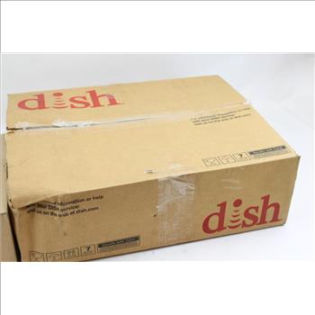 Dish Network Receiver With Accessories And Integrated LNBF Units, 3 Pieces