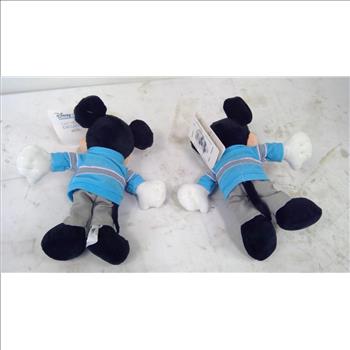Disney 30th Anniversary Cast Member Exclusive Mickey Mouse Plush, 2 Pieces