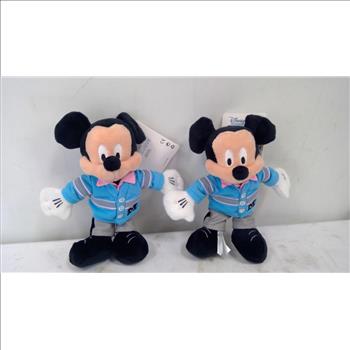 Disney 30th Anniversary Cast Member Exclusive Mickey Mouse Plush, 2 Pieces