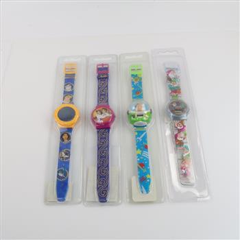 Disney Character Watches, 4 Watches