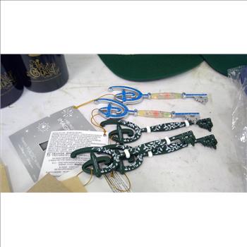Disney Decorative Keys, Disney Water Bottles, Hats, And More