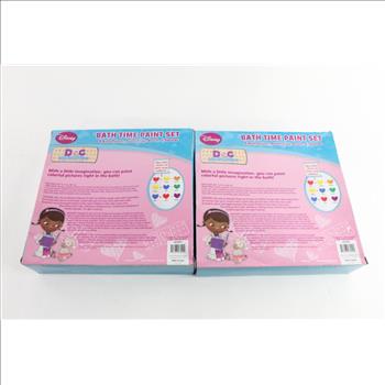 Disney  Doc McStuffins Bath Time Paint Set, 2 Pieces