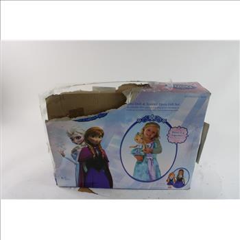 Disney Frozen Elsa Doll & Toddler Dress Gift Set