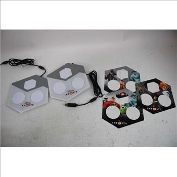 Disney Infinity: 2.0 Edition And Disney Infinity: 3.0 Edition Video Game Discs For Wii U With Accessories