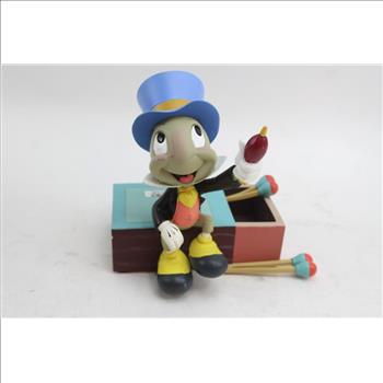 Disney Jiminy Cricket Figure On Match Box