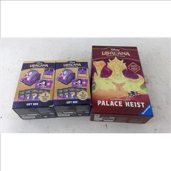 Disney Lorcana Trading Card Gmae And More 3 Pieces