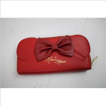 Disney Mickey Mouse Handbag With Red Minnie Mouse Wallet