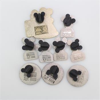 Disney Mickey Mouse Pins, 9 Pieces