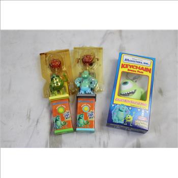 Disney Monster Inc.lunch Tin, With Toys