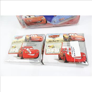 Disney Pixar Cars Twin Comforter & Sheets, 3 Items