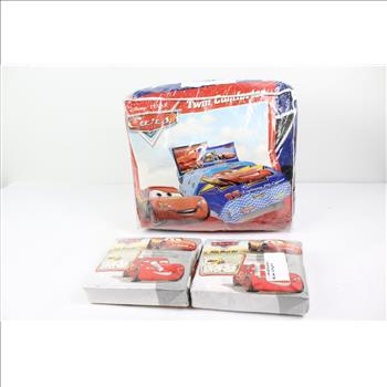 Disney Pixar Cars Twin Comforter & Sheets, 3 Items