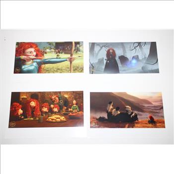 Disney Pixar Finding Nemo & Brave Movie Pictures, 6 Pieces