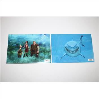 Disney Pixar Finding Nemo & Brave Movie Pictures, 6 Pieces