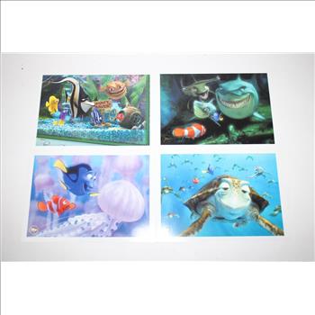 Disney Pixar Finding Nemo & Brave Movie Pictures, 6 Pieces