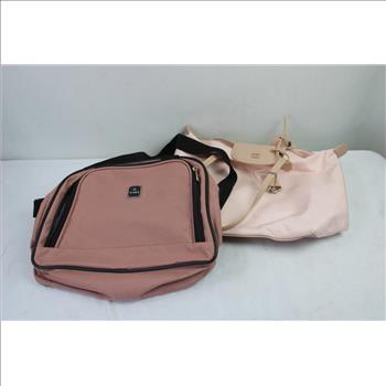 Disney Stitch Rolling Duffel Bag, Houndstooth Travel Bag, And More, 4 Pieces