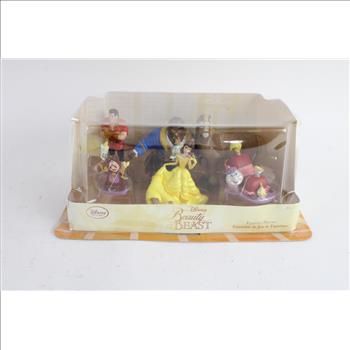 Disney Store Disney Beauty And The Beast Figurine Playset