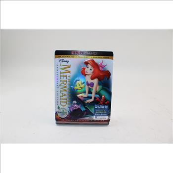 Disney The Little Mermaid Anniversary Edition 4k Ultra Hd/blu-ray/digital Code