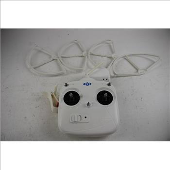 DJI White Remote Control Drone