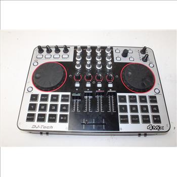 DJ-Tech 4 Mix 4-Channel Controller With Audio Interface Built-in