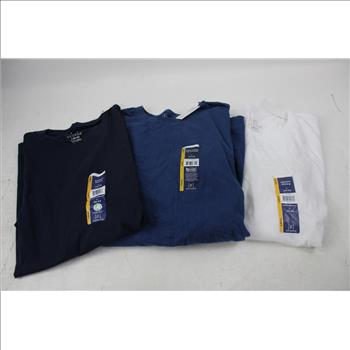 Dogg Supply Large Velour Sweater, Large Sleep Pants, Spandex, And T-Shirts, 6 Pieces