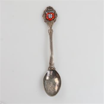 Domex Portugal Silver-Plated Souvenir Teaspoon