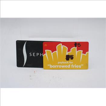 Domino's, Forever 21, And More Gift Card Lot, 9 Pieces