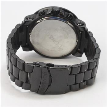 Don & Co Watch With Black Diamonds