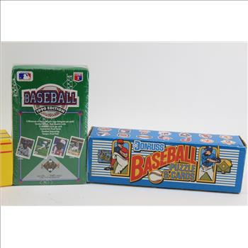 Donruss Baseball Puzzle & Cards, 1990 Score Collectors Set, Baseball 1990 Edition Set