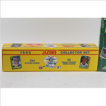 Donruss Baseball Puzzle & Cards, 1990 Score Collectors Set, Baseball 1990 Edition Set