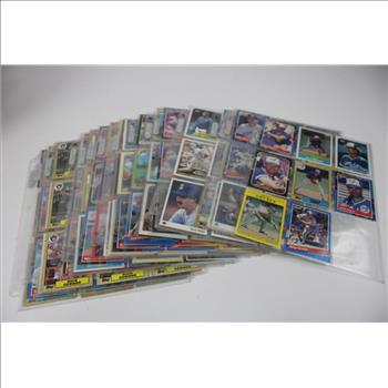 Donruss Baseball Trading Card Lot, 562 Cards
