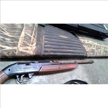 DoskoSport, Allen, Cabela's Rifle Cases, With Crosman 760 Pumpmaster BB Rifle, 4 Pieces