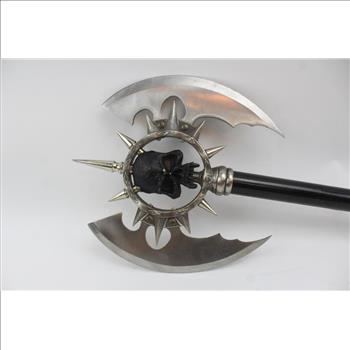 Double Edged Skull Predator Battle Axe