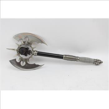 Double Edged Skull Predator Battle Axe