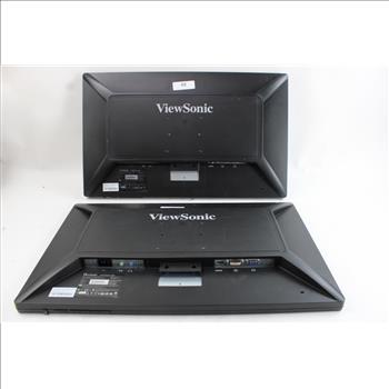 Double Monitor Ergotron Stand & ViewSonic Monitors.