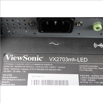 Double Monitor Ergotron Stand & ViewSonic Monitors.