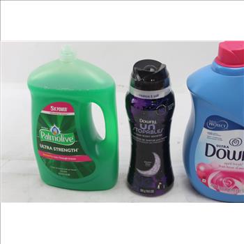 Downy Fabric Softener And Scent Boosters, Palmolive Dish Soap, Clorox Wipes 4 Pieces