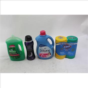 Downy Fabric Softener And Scent Boosters, Palmolive Dish Soap, Clorox Wipes 4 Pieces