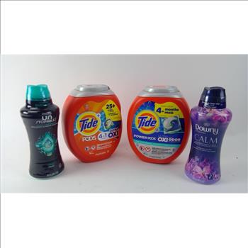 Downy & Tide Lot, 4 Pieces