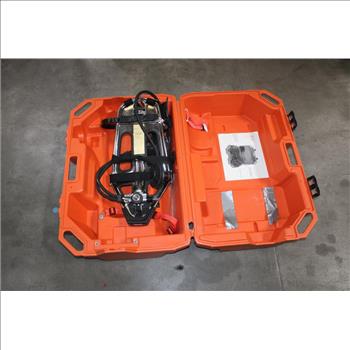 Drager SCBA Harness/Backpack For O2 Tank PA-80 With Case