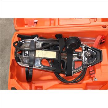 Drager SCBA Harness/Backpack For O2 Tank PA-80 With Case