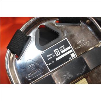 Drager SCBA Harness/Backpack For O2 Tank PA-80 With Case