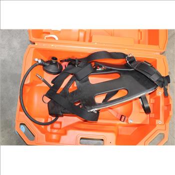 Drager SCBA Harness/Backpack For O2 Tank PA-80 With Case