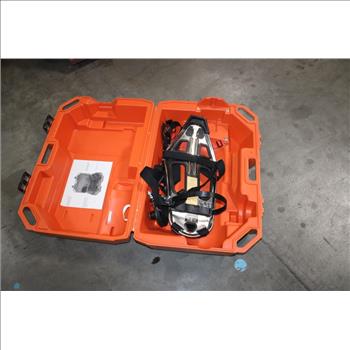 Drager SCBA Harness/Backpack For O2 Tank PA-80 With Case