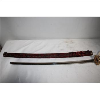 Dragon Head Detailed Handle Sword